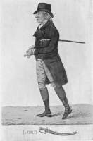 George Hanger, contemporary engraving